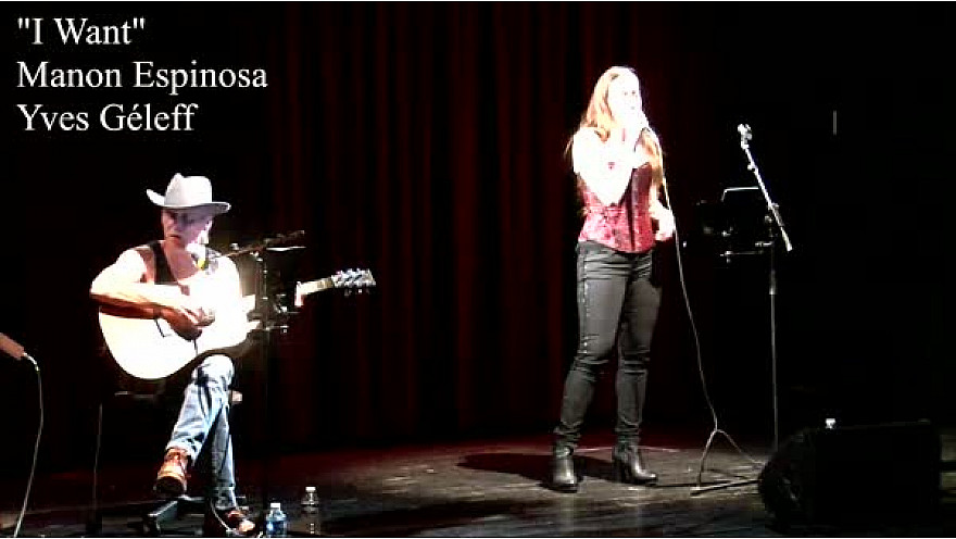 I Want - Manon Espinosa ft. Yves Géleff - Live